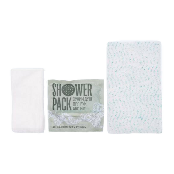 Dry Shower for hands and feet SHOWER PACK id_43 photo