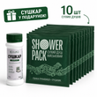 SHOWER PACK Set &mdash; 10 Dry Showers for Military Use + Sushkar Foot & Shoe Powder