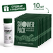 SHOWER PACK Set &mdash; 10 Dry Showers for Military Use + Sushkar Foot & Shoe Powder id_66 photo 1