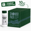 SHOWER PACK Set &mdash; 10 Dry Showers for Military Use with Water + Sushkar Foot & Shoe Powder id_67 photo