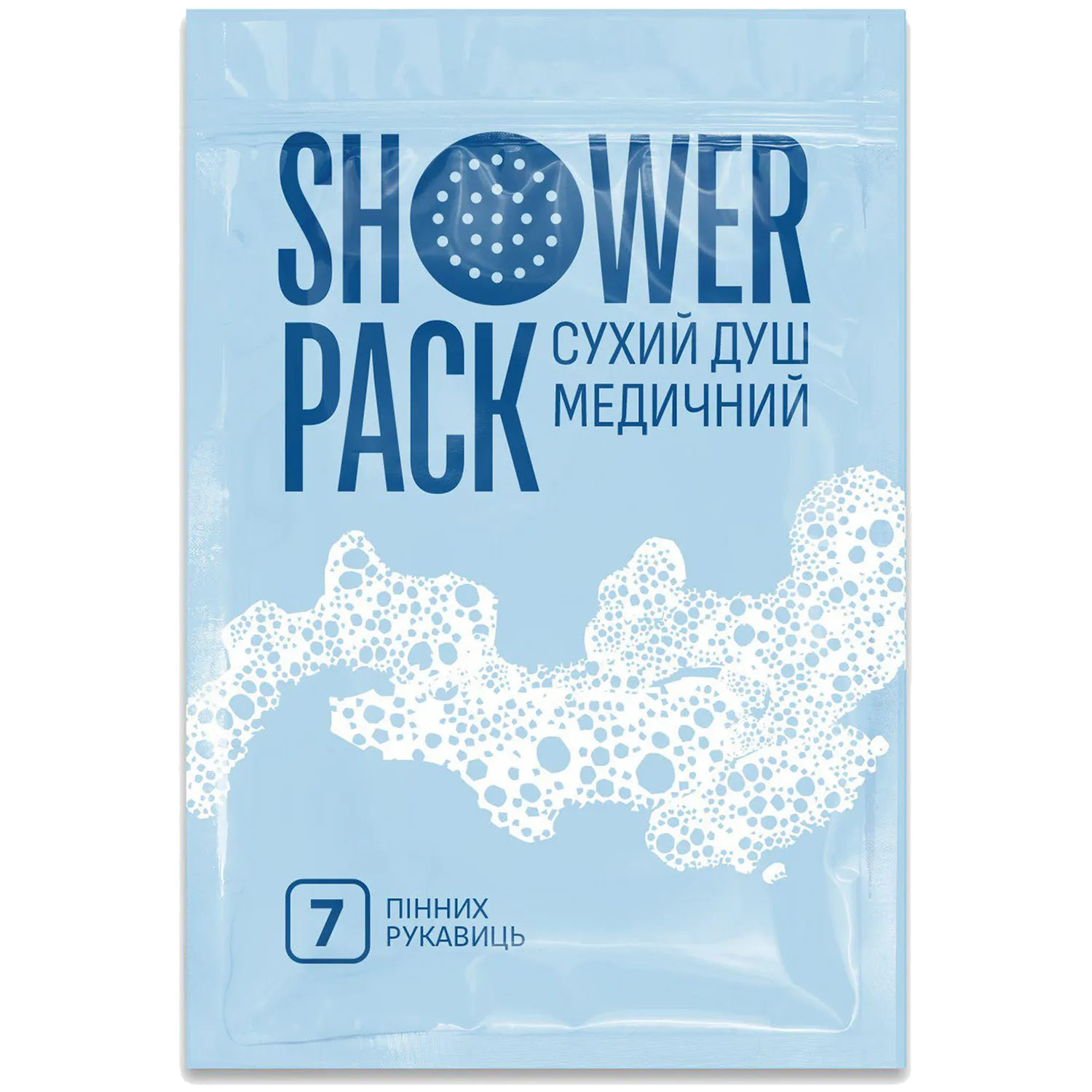 Dry shower for the body