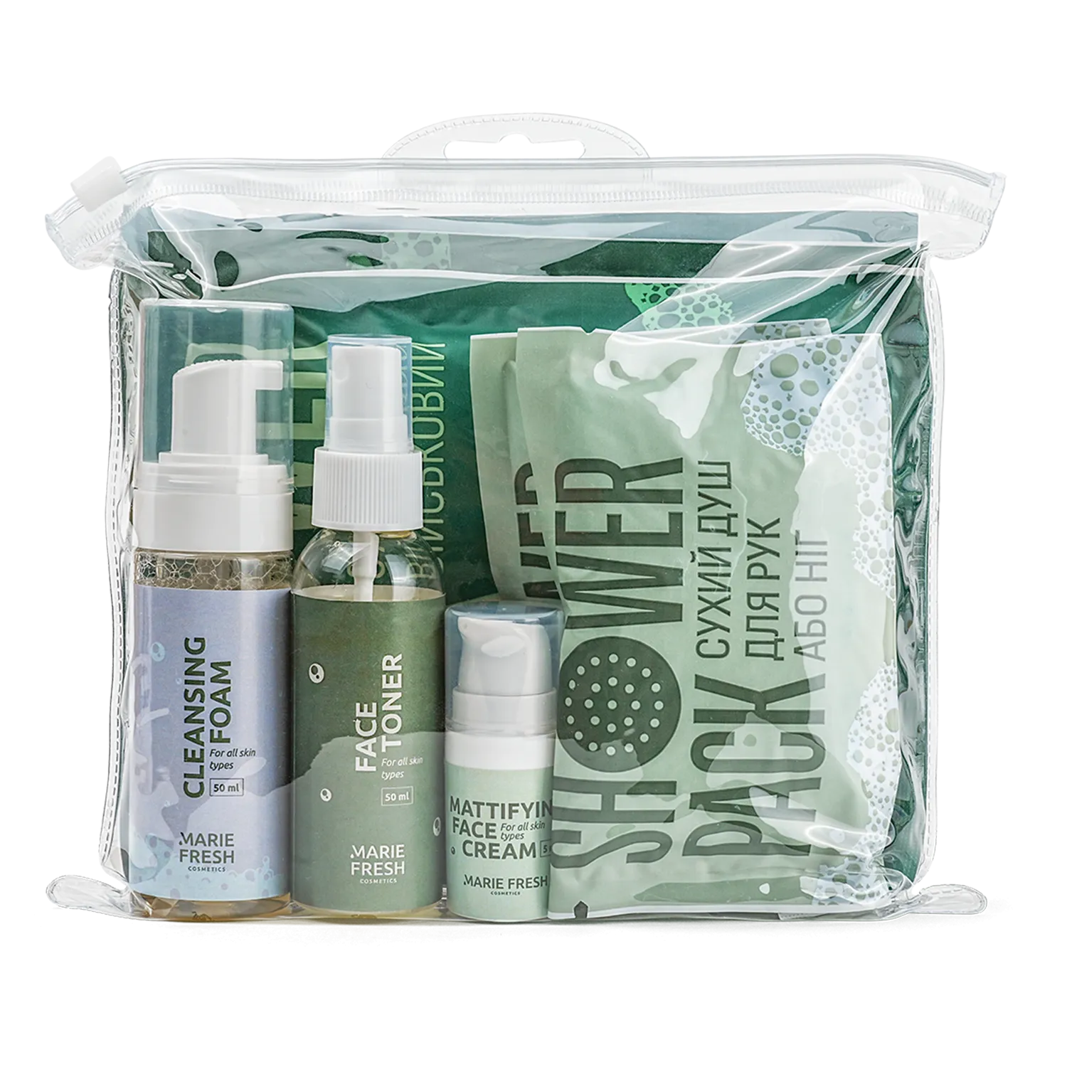 Marie Fresh & Shower Pack for the face